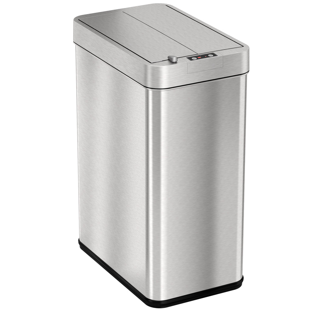 13-gallon Premium Stainless Steel Trash Can