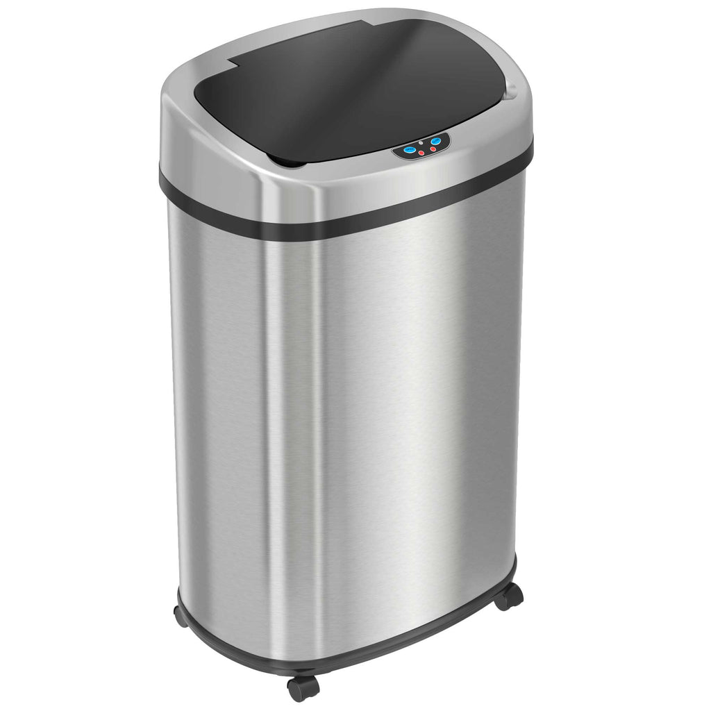 23 Gallon Large Sensor Trash Can with Wheels – iTouchless Housewares and  Products Inc.