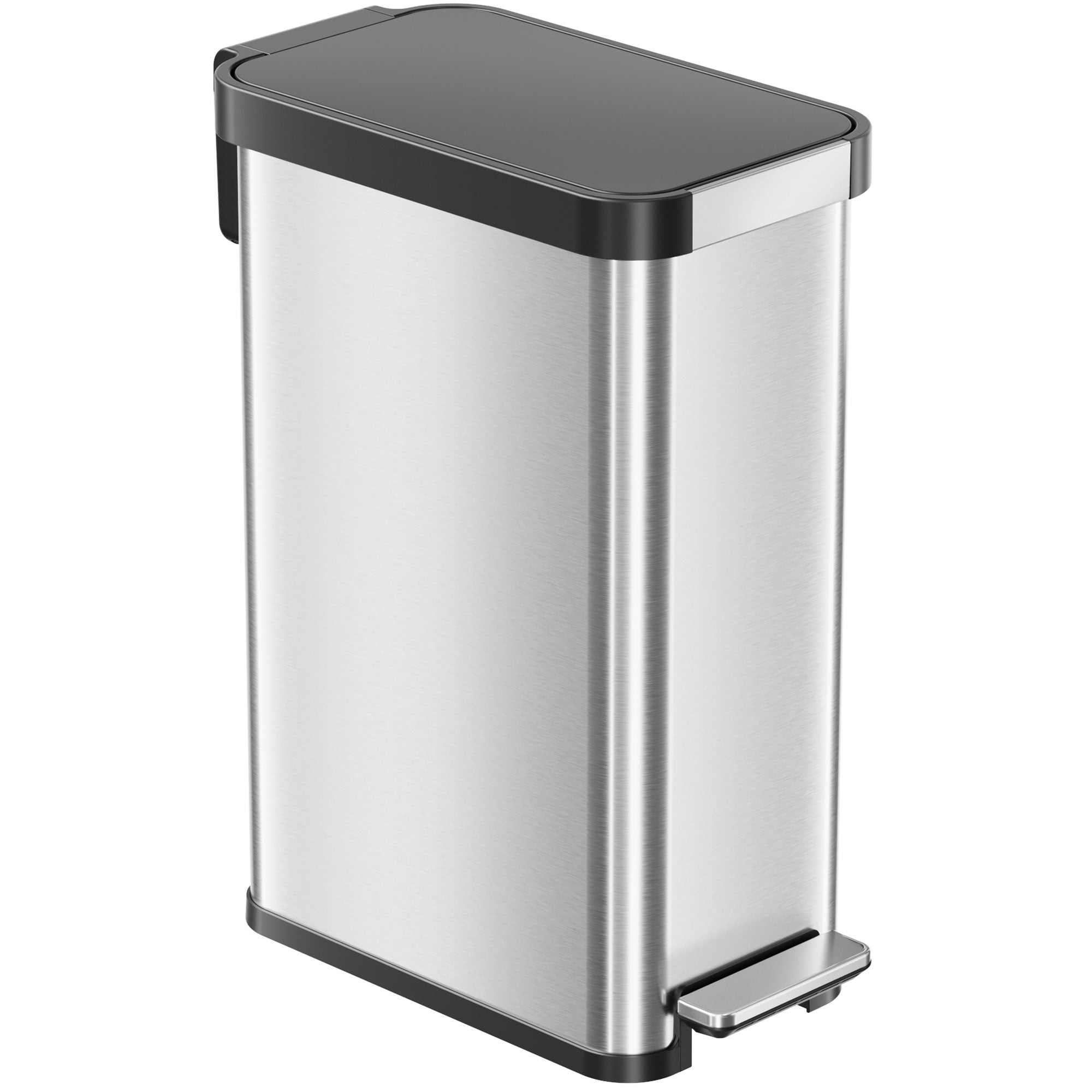 ITouchless SoftStep 13.2 Gallon Step Trash Can (P3) deals