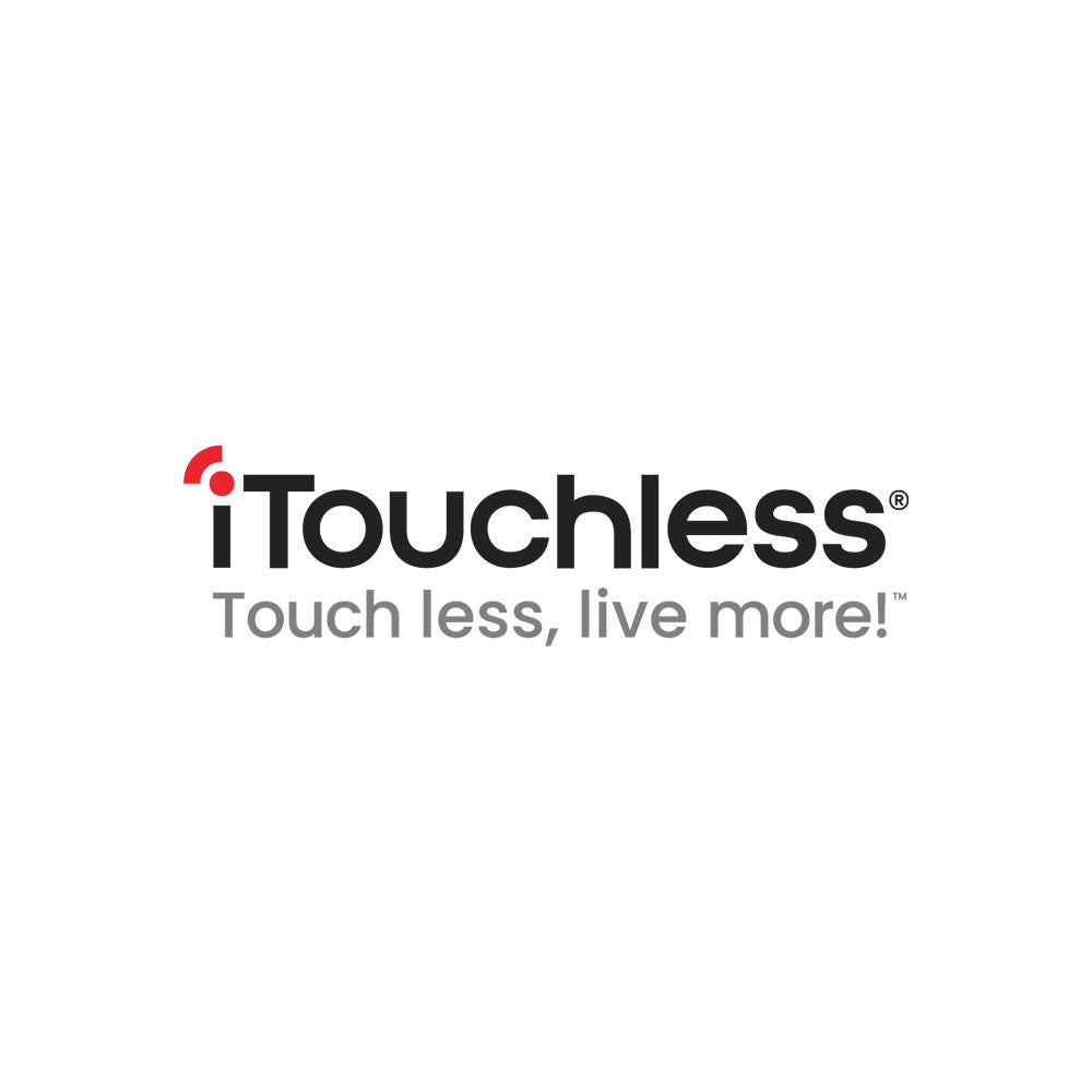 itouchless logo slogan square