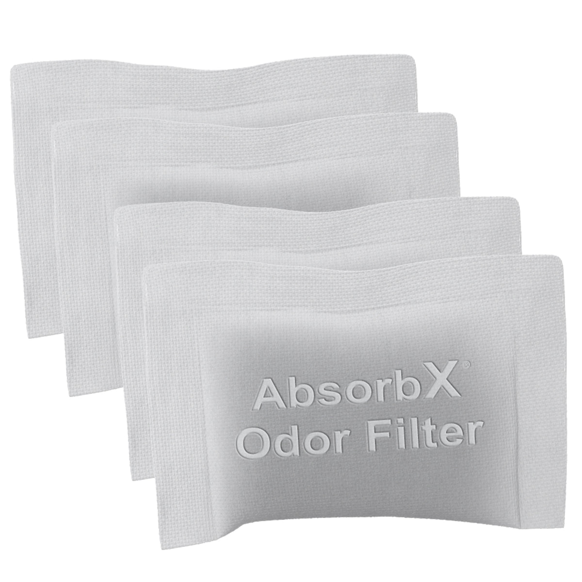 AbsorbX Trash Can Odor Filter (4-Pack)