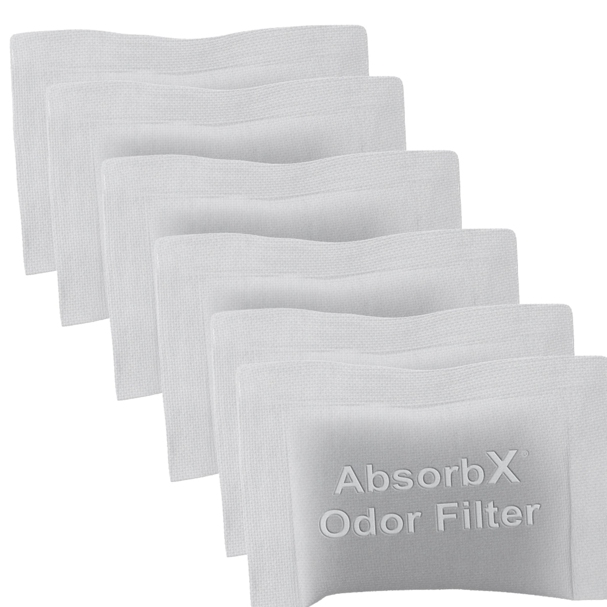 AbsorbX Trash Can Odor Filter (6-Pack)