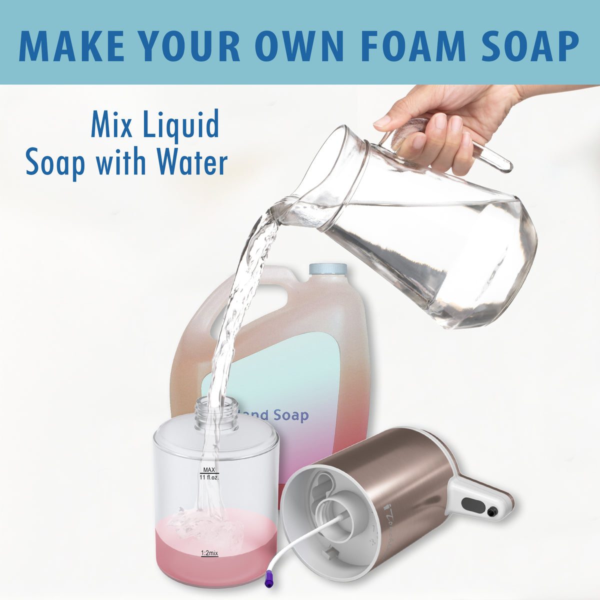 SFD002G make your own foam soap