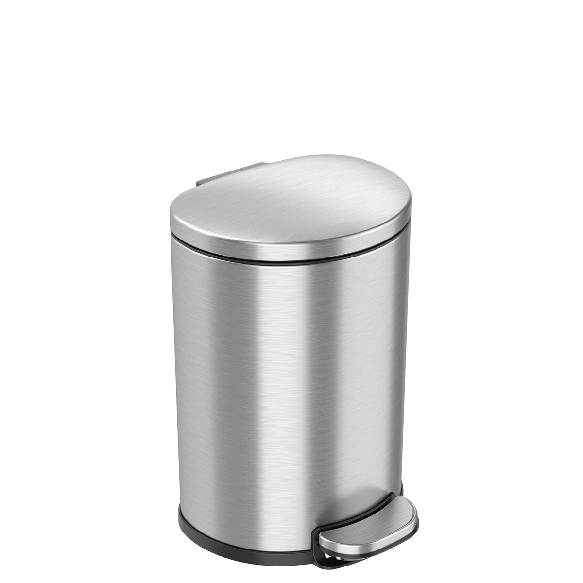 2 Gallon / 7.6 Liter SoftStep Semi-Round Step Pedal Trash Can