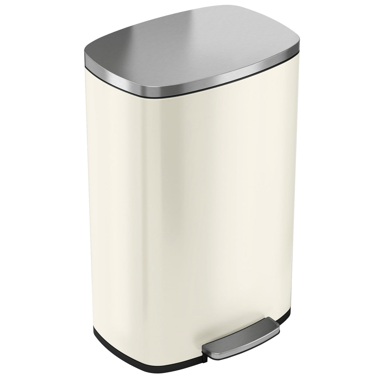 iTouchless Stainless Steel Step Pedal Trash Can
