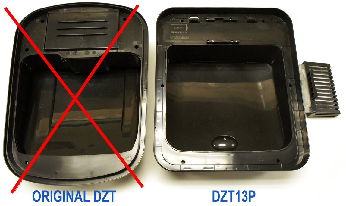 DZT13P new lid model back view