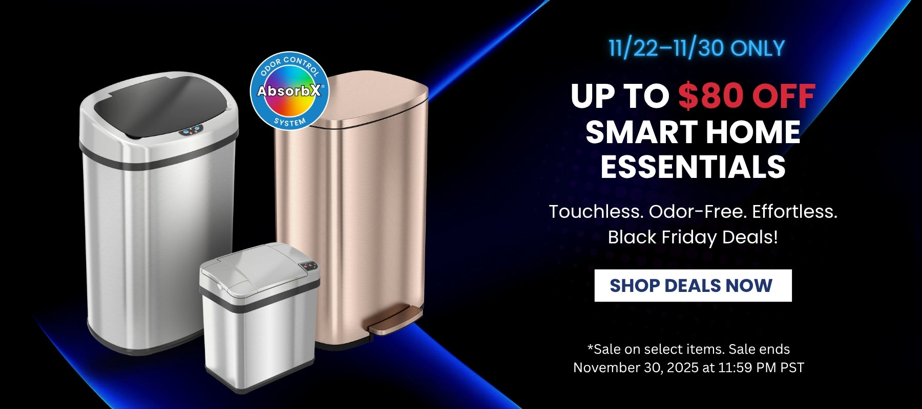 Black Friday promotion desktop banner