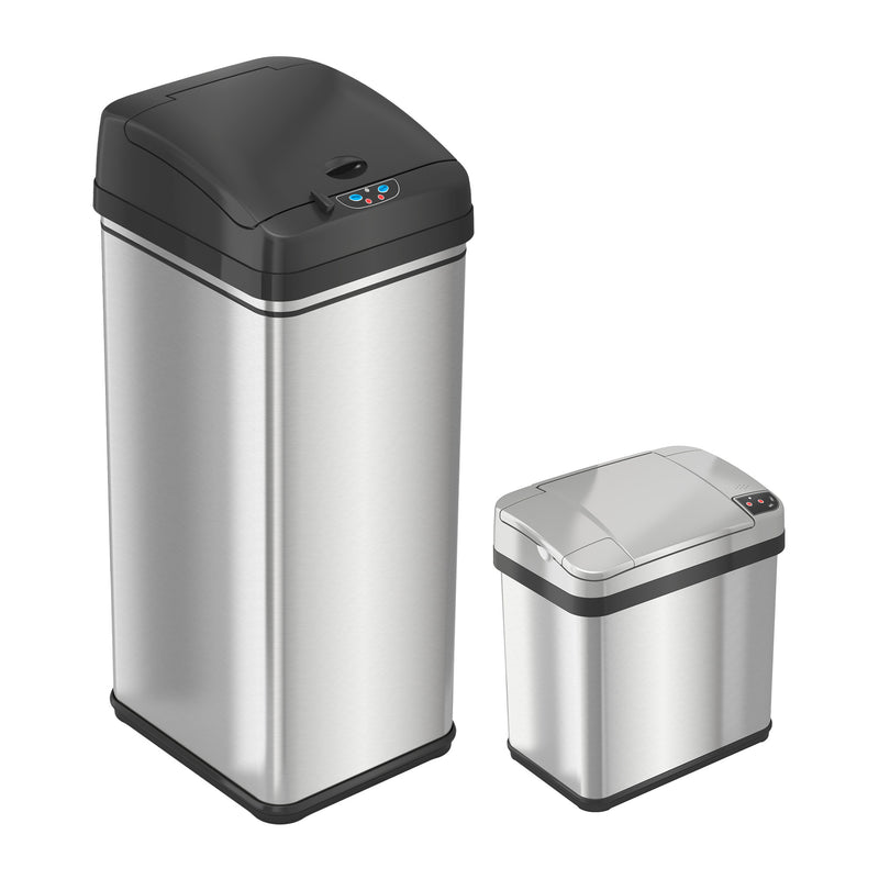CozyBlock 13 Gallon 50L Slim Automatic Trash Can for Kitchen, Touchles –  CBath
