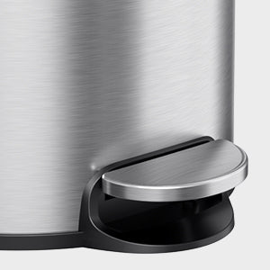 Modern Stainless Spill-Proof Trash Can  12-Liter (3.2-Gallon) Open To –  Primo Supply l Curated Problem Solving Products