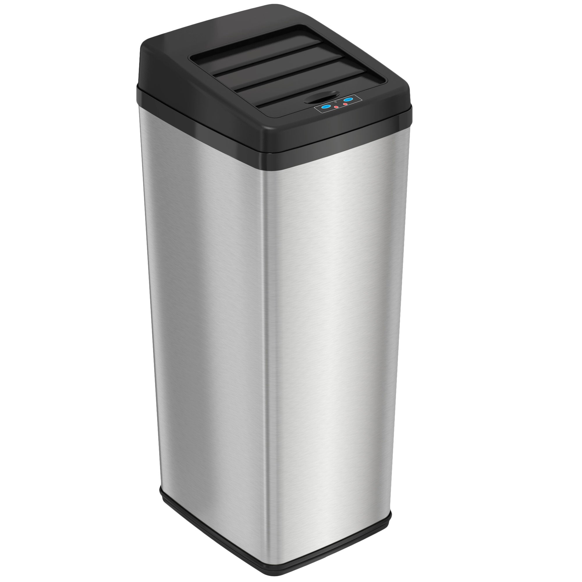 ITouchless 13 Gallon Stainless Steel Sensor Garbage sold Bin