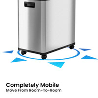 16 Gallon / 61 Liter Sensor Recycle Bin & Trash Can
