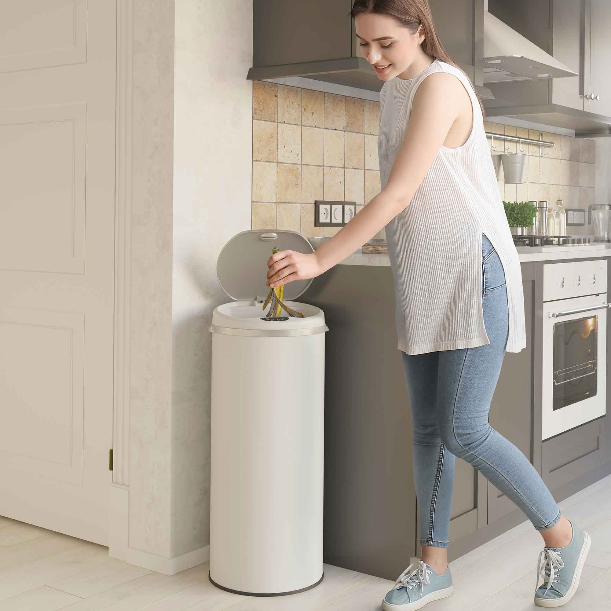 13 Gallon / 49 Liter Round Self-Contained Electric-Motor