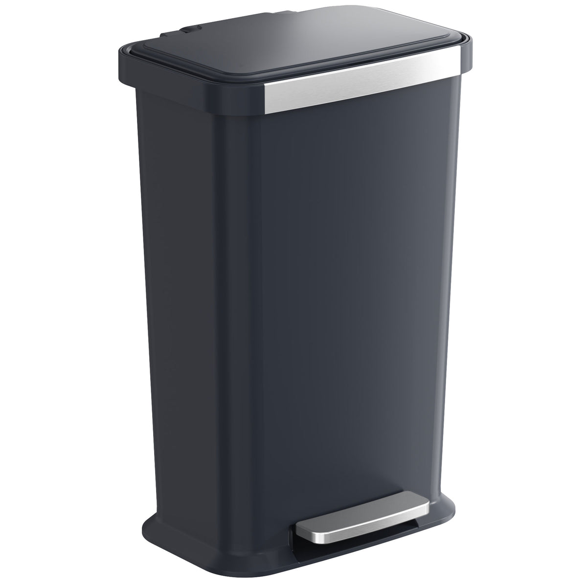 13.2 Gallon / 50 Liter SoftStep Prime Step Pedal Trash Can (Black Plastic)