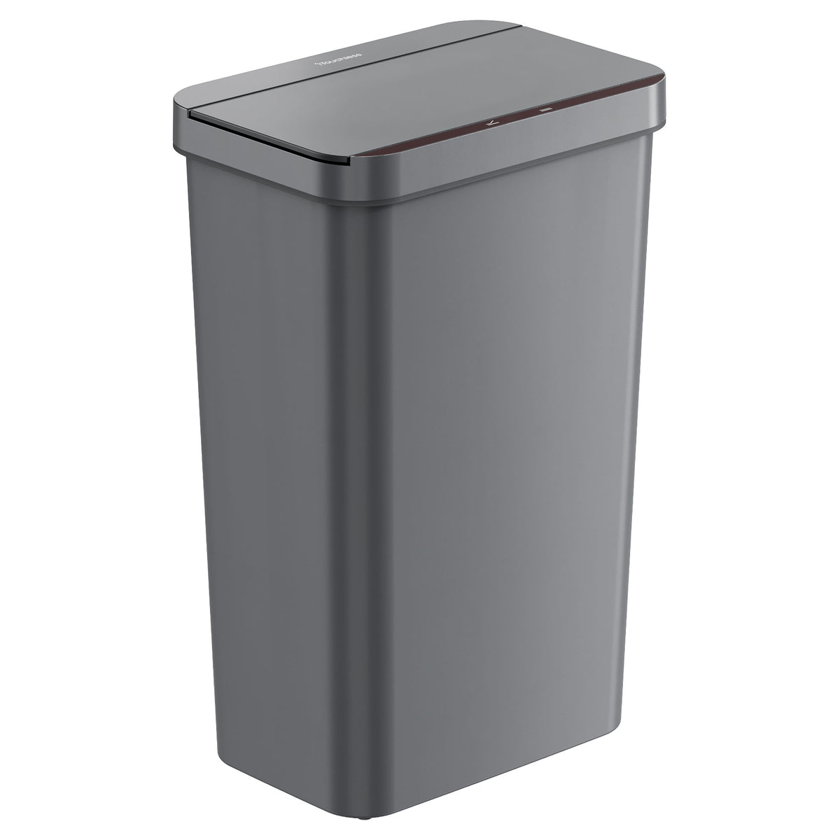 13.2 Gallon / 50 Liter Prime Gray Plastic Sensor Kitchen Trash Can