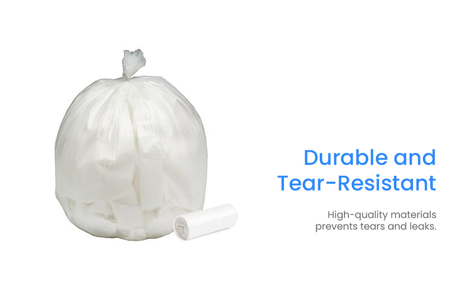 50 Premium TRASH BAGS for 3 Gallon Can – iTouchless Housewares and Products  Inc.