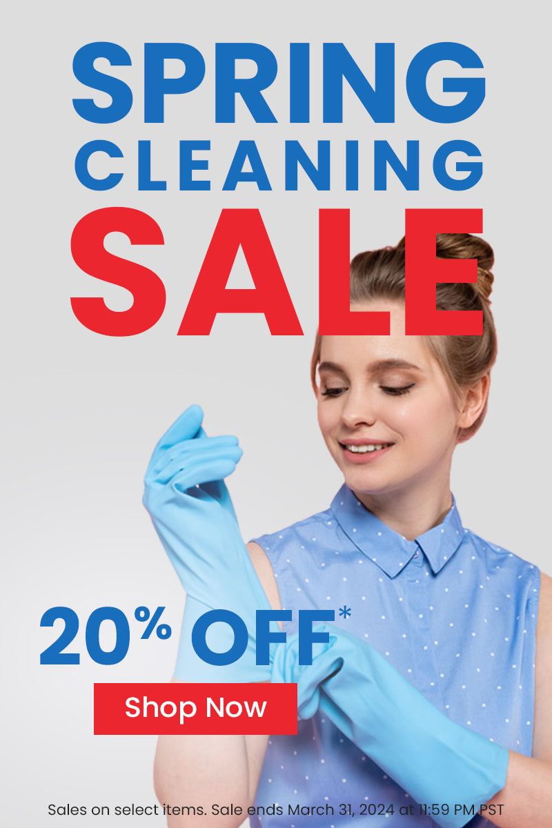 spring cleaning sale mobile banner