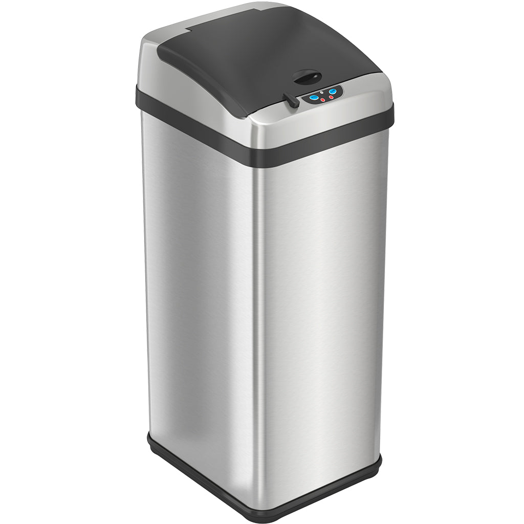 IT13RX Platinum Edition 13 Gallon Sensor Trash Can with Odor Filter