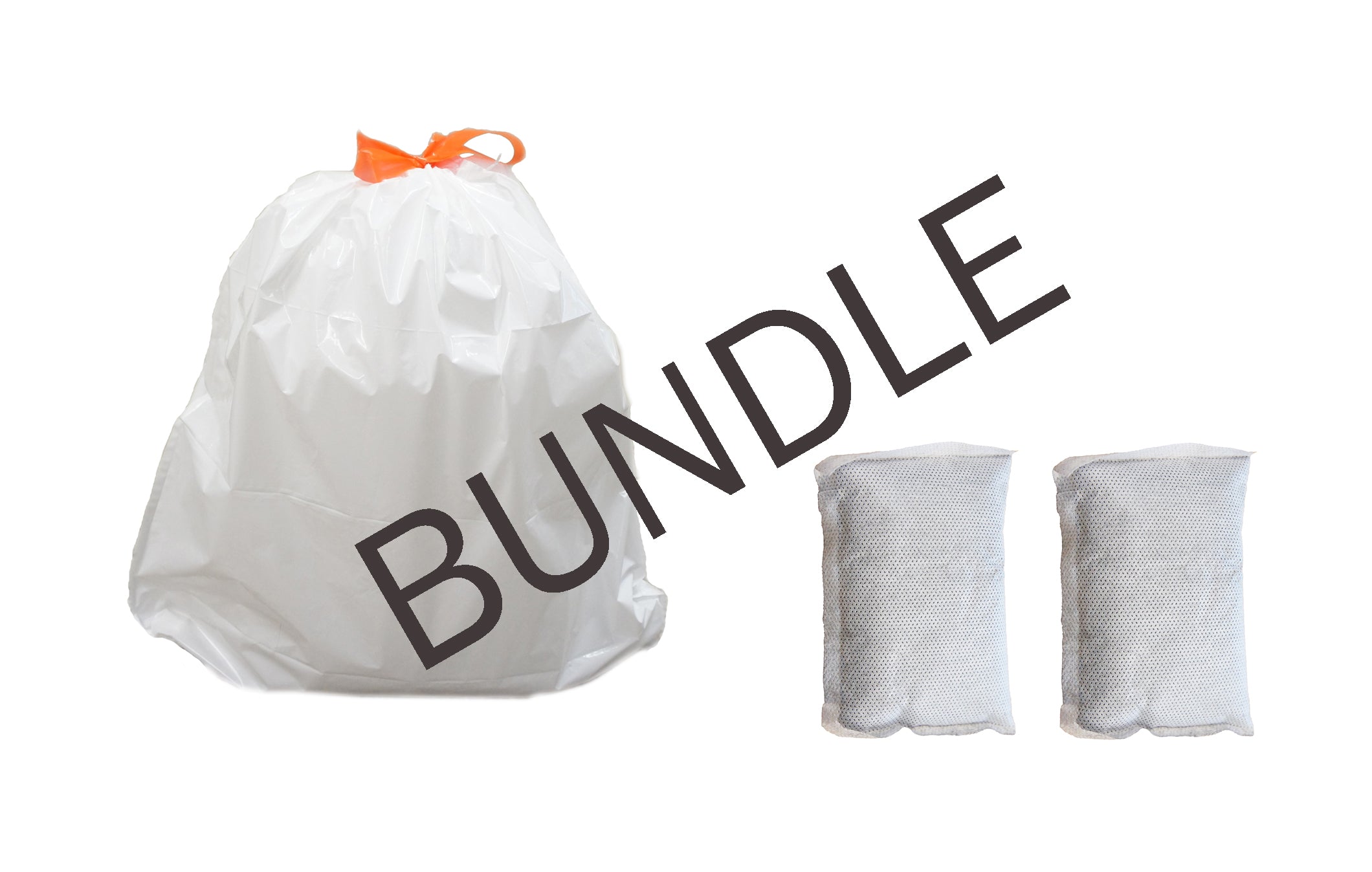 40 Premium Trash Bags for 13 Gal. Cans and 2 Activated Carbon Filters –  iTouchless Housewares and Products Inc.
