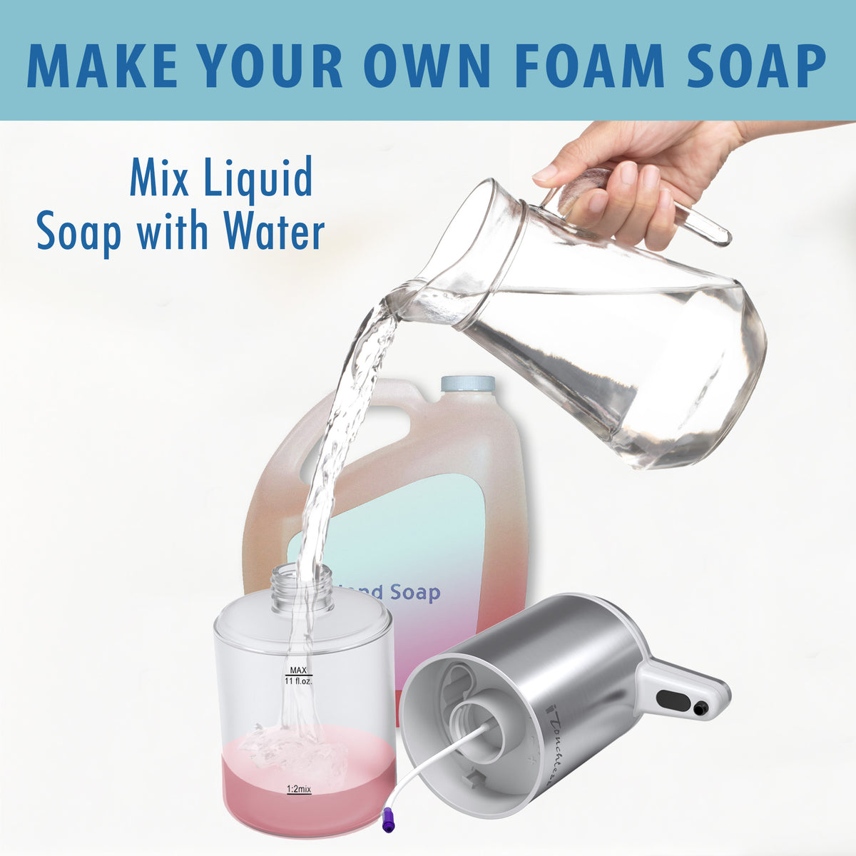 SFD002S make your own foam soap