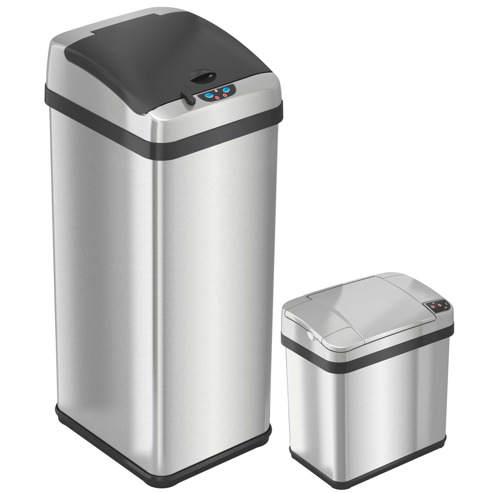 ITouchless 13 Gallon SensorCan shops Kitchen Trash Can (R3)