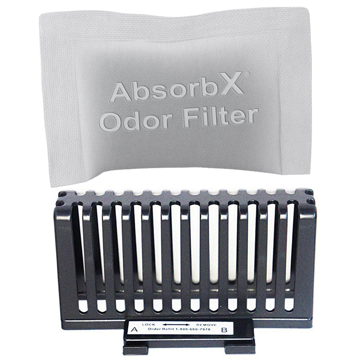 AbsorbX Odor Filter and Compartment