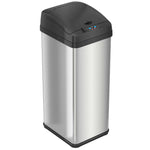 iTouchless Stainless Steel Trash Can with Pet-Proof Lid