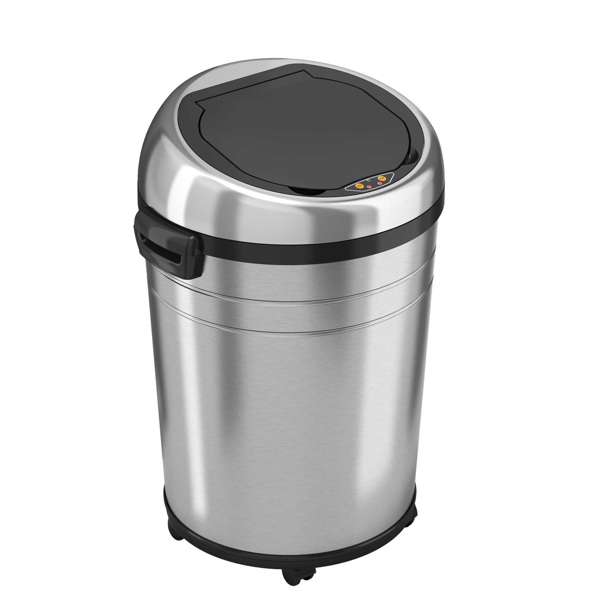 iTouchless 18 Gallon Sensor Trash Can with Wheels