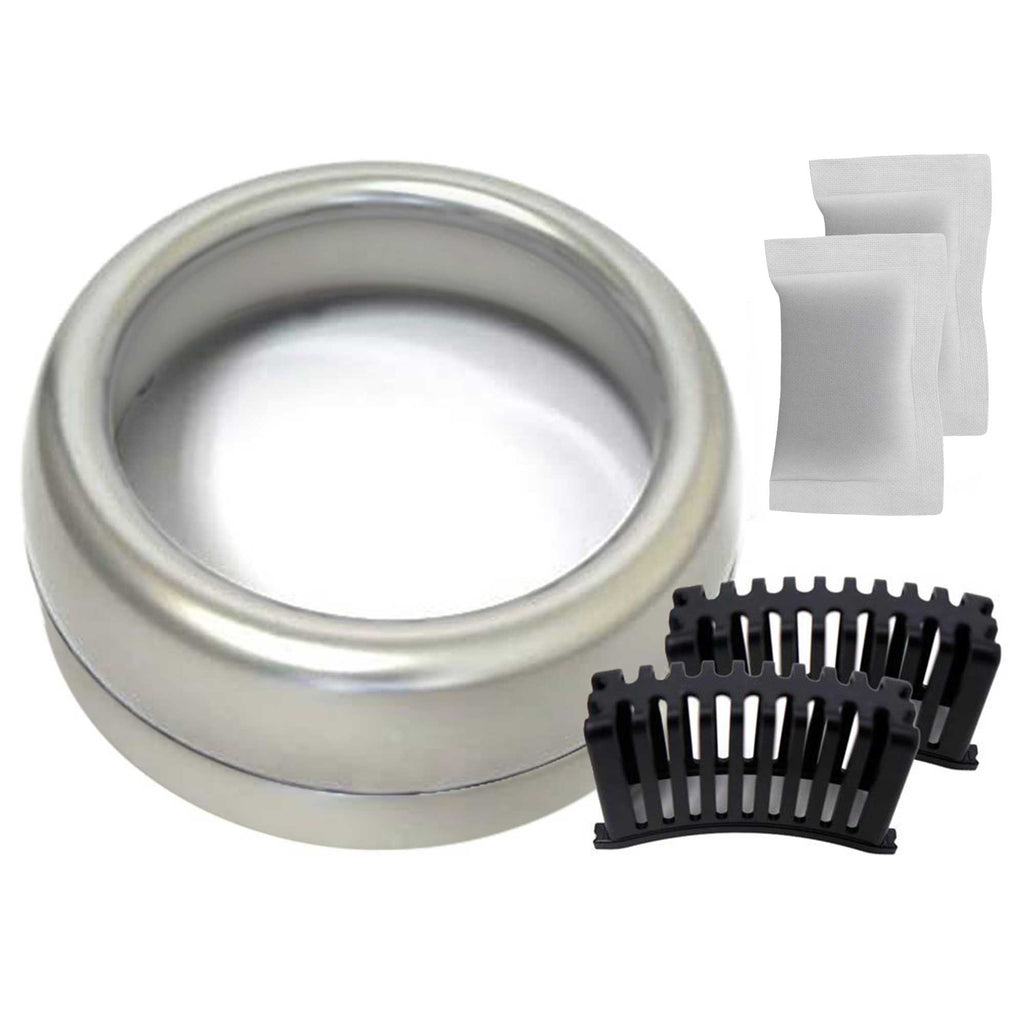 Replacement Lid and Deodorizer Bundle for Open Lid Round Trash Can ...