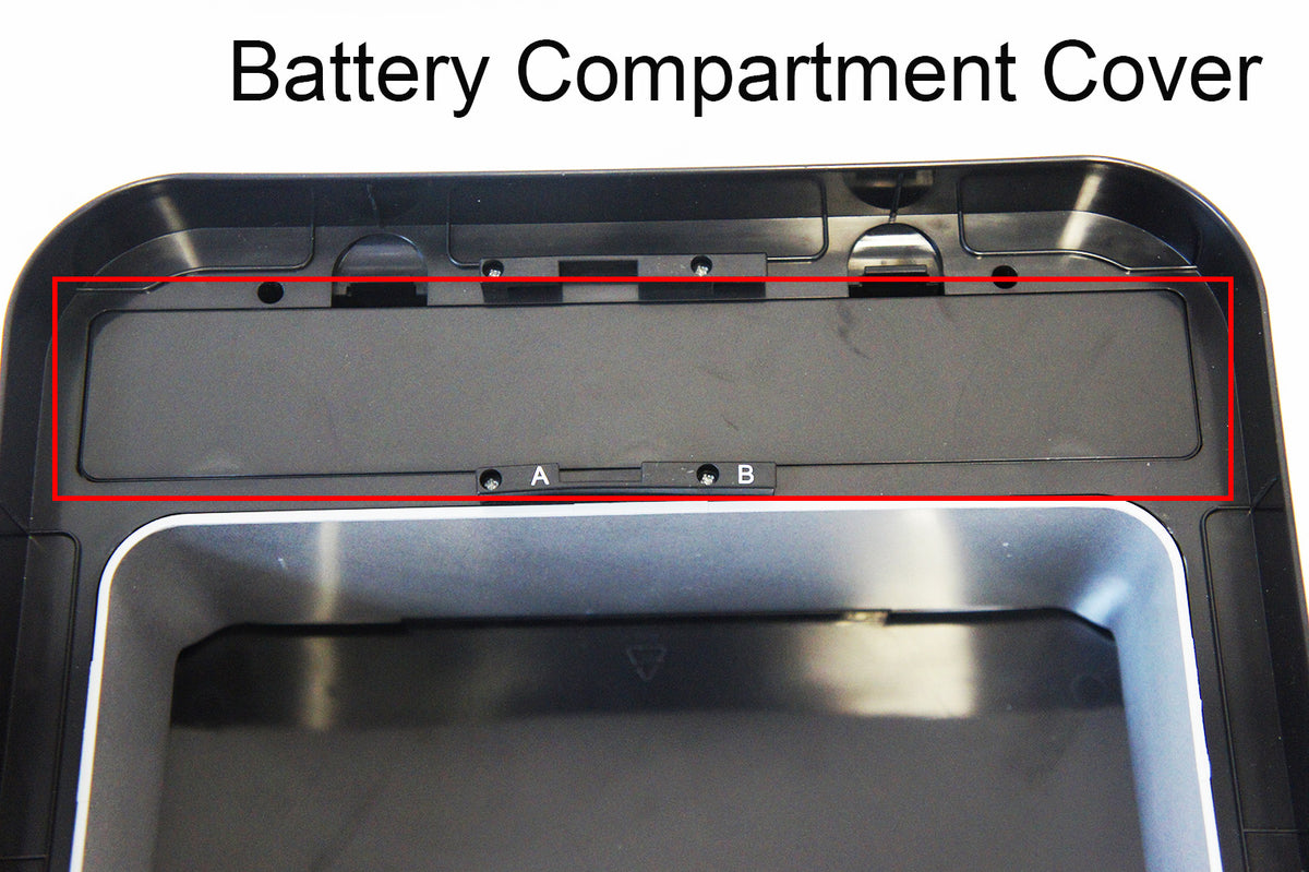 IT13RX battery compartment cover location