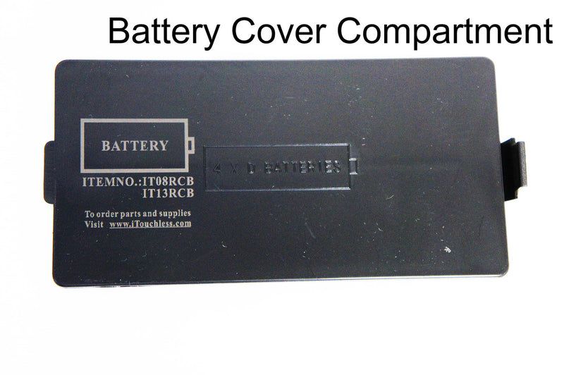 IT08RCB and IT13RCB battery cover compartment