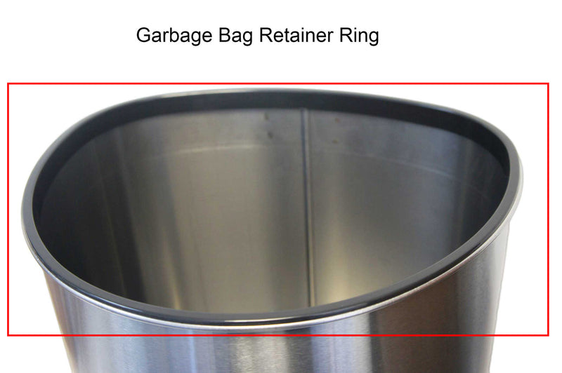 IT13HX Garbage Bag Retaining Ring Location