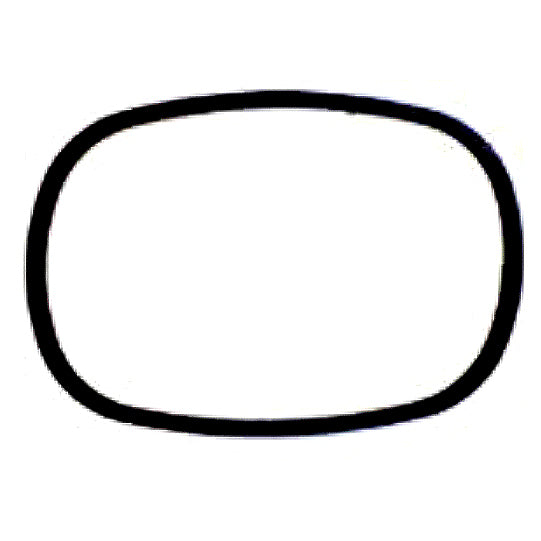 Oval sensor can retaining ring