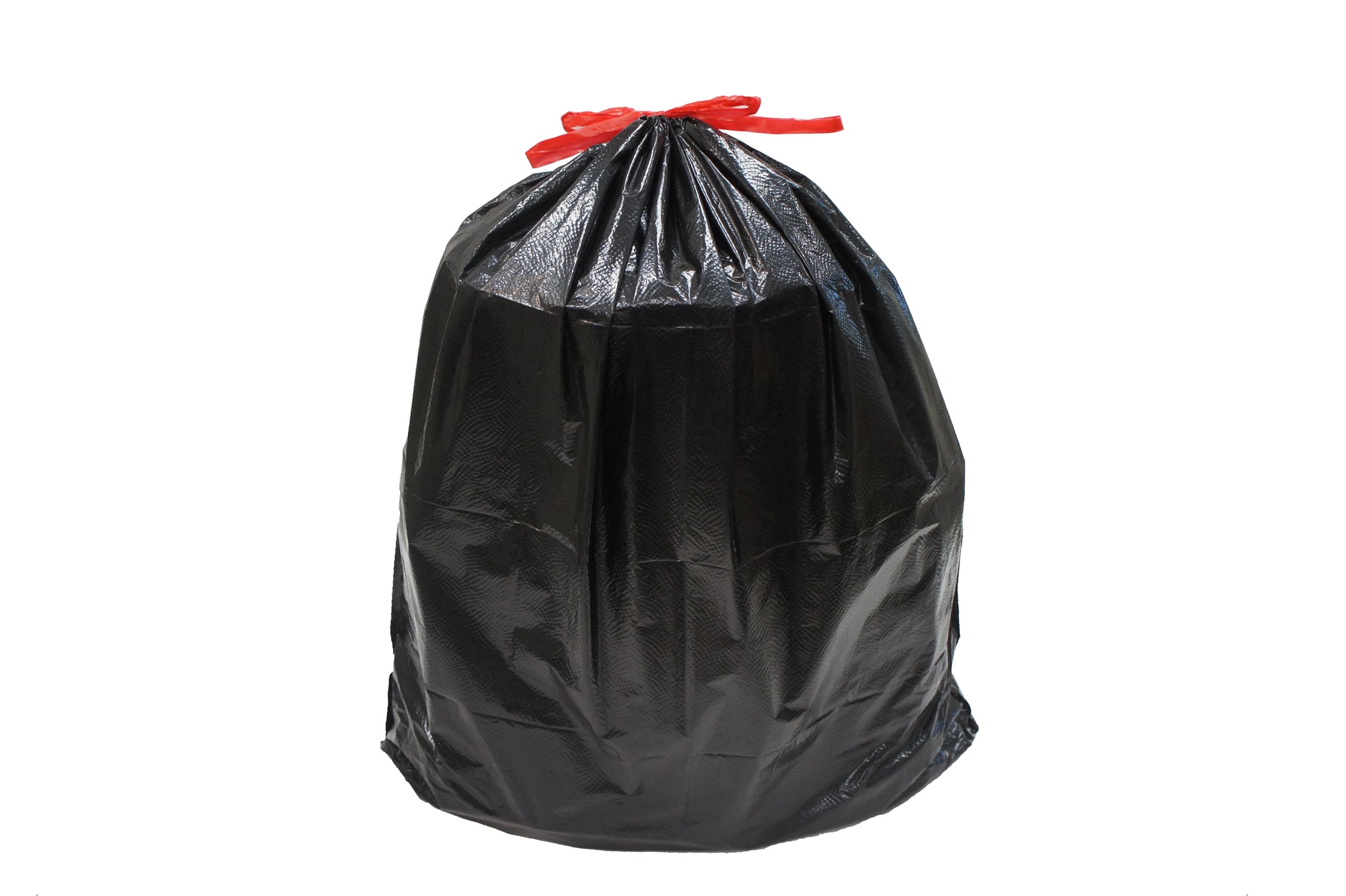 Besli 8 Gallon Black Drawstring Trash Bag Garbage Bag Trash Can Liner,0.9  Mil,90 Counts