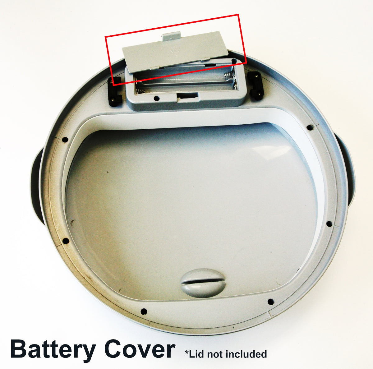 MT08RW and MT13RW battery compartment cover location
